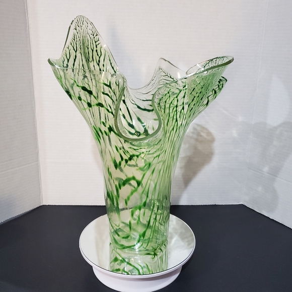 Recycle Art Vase Florida Ocean Plastic Bottles Signed by Artist 🎨 Todd Lynd 👀 - Picture 9 of 17